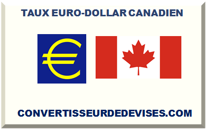TAUX EURO-DOLLAR CANADIEN 2025
